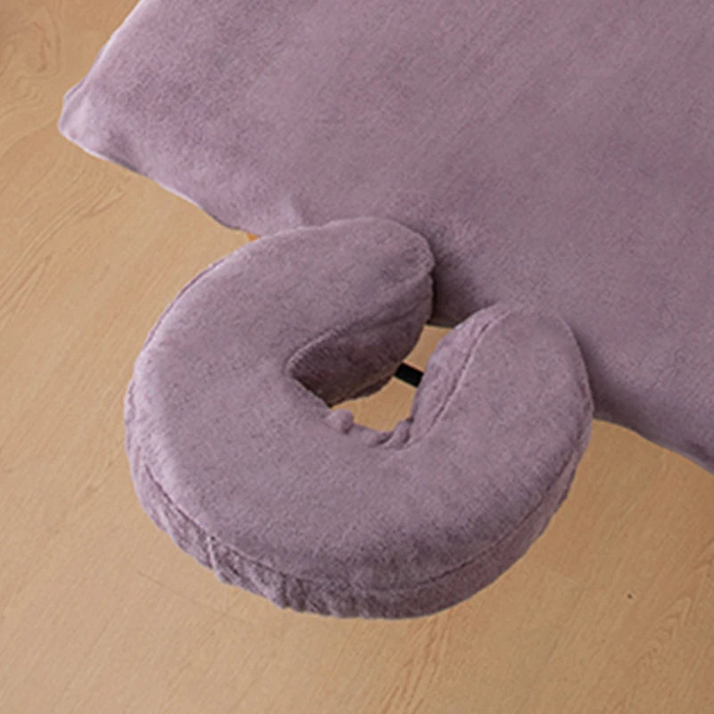 Beauty Bed U-Shaped Face Pillow Covers, 3-Pack, Removable and Washable, Can Be Flexibly Replaced in Beauty Salons/Facial Treatment Rooms, Hygienic and Convenient