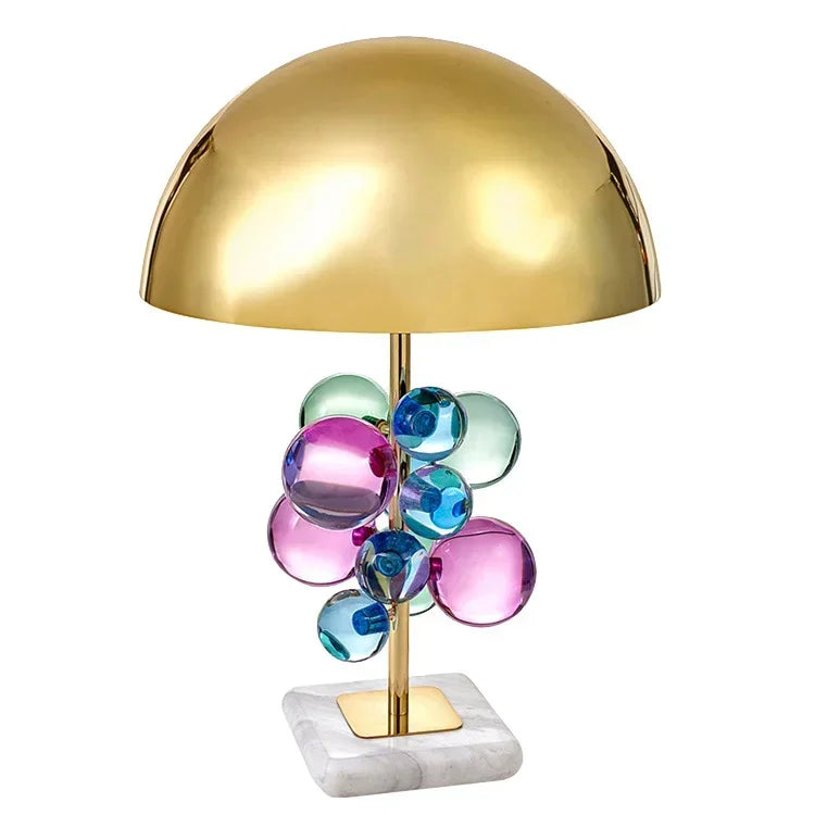 The Postmodern Chroma Crystal Desk Lamp - Luxury Statement Piece