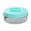 Silicone Ice Block Tray With Lid And Clear Storage Box Easy Releases Design For Freezers Cocktails And Cold Drink Y5GB