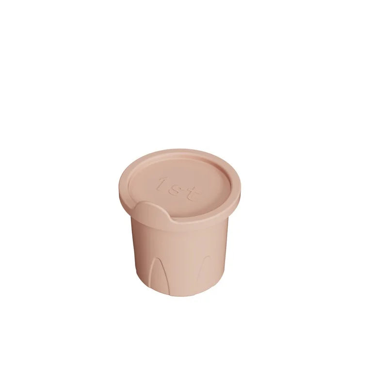 Ice Cube Tray for 30Oz-40Oz Tumbler Cup Silicone Ice Cube Tray with Lid and Bin for Freezer, Easy Fill and Release Cylinder Ice