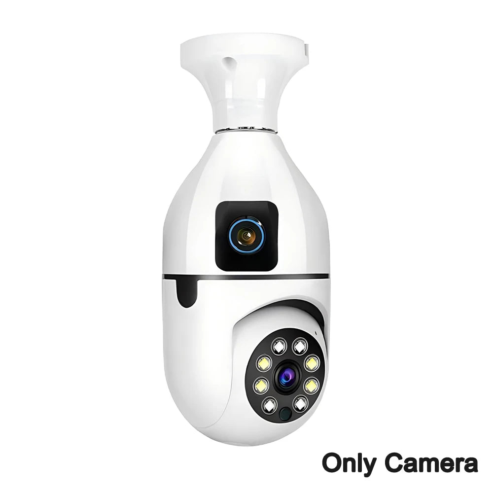 Bulb Surveillance Smart Camera HD Night Vision Indoor Security Monitor 2.4G Wireless Wifi Camera Smart Home