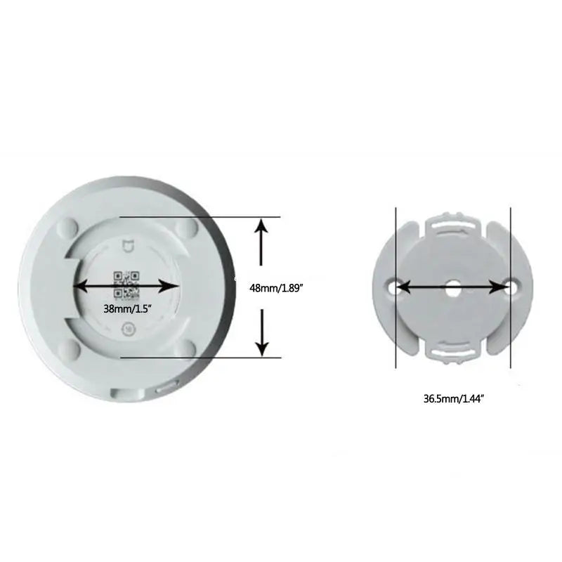 Security Camera Mount Bracket ABS Indoor Outdoor Wall Mount Bracket for CCTV Security Dome Camera No Drilling