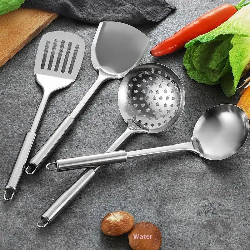Kitchen Cookware Cooking Utensils Stainless Steel Shovel Soup Spoon Turner Utensils Dinnerware Cooking Tool Kitchen Gadgets/