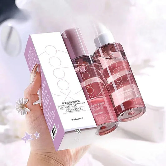 100ml hair care essential oil, dry hair, long-lasting fragrance and smooth essential oil, for girlfriends and mothers on holiday